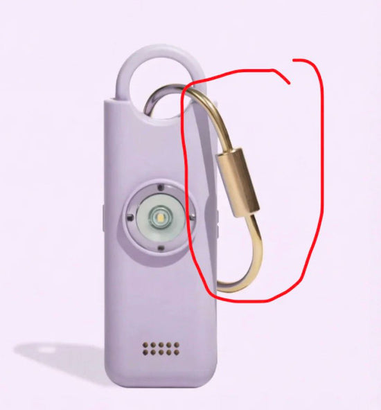 Rechargeable 135 DB Anti-wolf Outdoor Personal Alarm